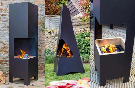 Chimineas and outdoor woodburners, stoves, firepits and kamado grill at The Stove House nr Chichester in West Sussex, your local fireplace showroom 01730 810931