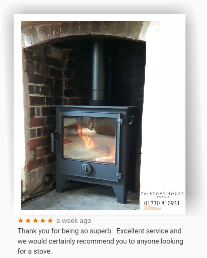 Dean Forge Stove Supplied and Fitted By The Stove House