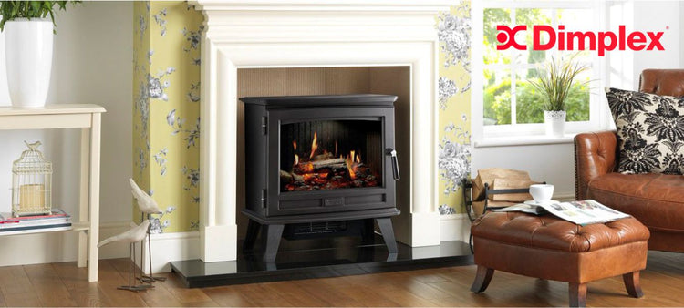 Dimplex Electric Fires and Stove Collection Including The Opti Myst, Opti V & Optiflame Ranges