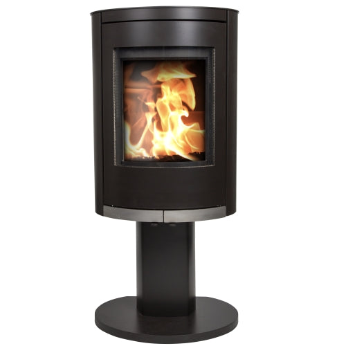  Mi-Fires Ovale P - Tall on Pedestal 5kW - The Stover House Ltd 01730810931
