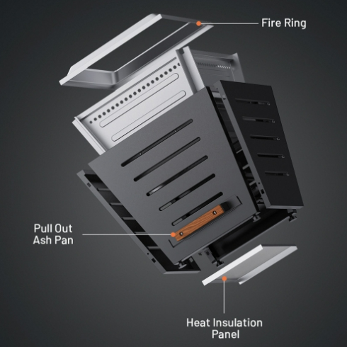 Mi-Fires FireCube Standard & Large Outdoor Fire Pit / Patio Heater at The Stove House Ltd. Midhurst, West Sussex.