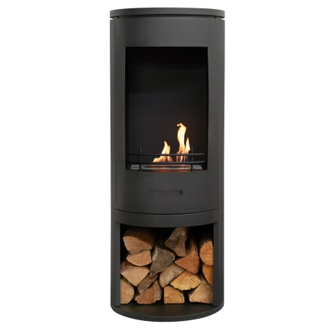 Barilo - Bioethanol Modern Stove that burns bio ethanol eco fuel which means its doesn't need a chimney. Available at The Stove House 01730 810931