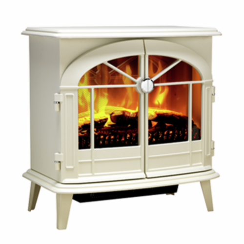 The Dimplex Chevalier Optiflame electric stove has a classic modern design perfect for all interiors.  Optiflame effect with 2kW fan heater at The Stove House Ltd.