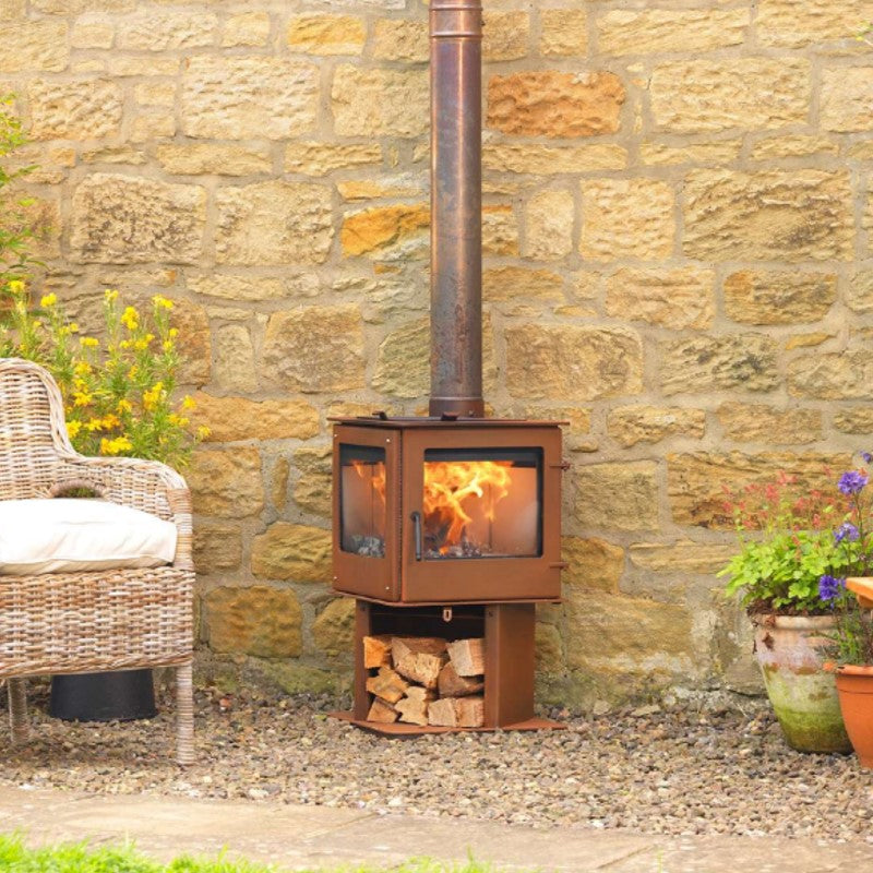 Go Eco PanofireOutdoor Stove Product Features - Very clean burning and low emissions compared to other outdoor burners – beats the Ecodesign 2.4g/kg particulate emissions limit for indoor stoves. Delivery to Midhurst, Haslemere, Worthing, Chichester, and all areas local to these areas. The Stove House Ltd 01730 810931