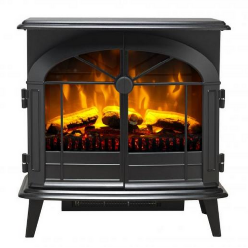 The Dimplex Leckford Optiflame electric stove has a classic modern design perfect for all interiors.  Optiflame effect with 2kW fan heater at The Stove House Ltd.