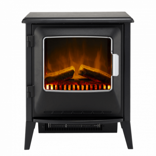 The Dimplex Lucia Optiflame electric stove has a classic modern design perfect for all interiors.  Optiflame effect with 2kW fan heater at The Stove House Ltd.