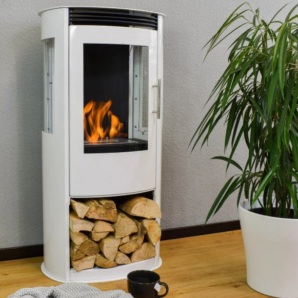 Lincoln Black / White Bioethanol Stove