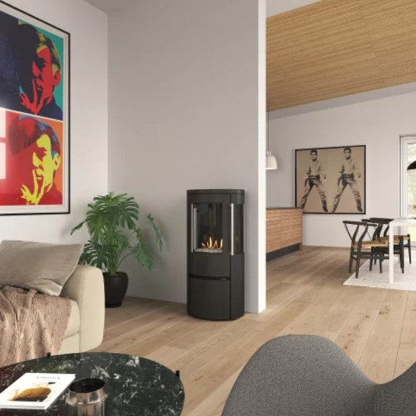 Biotronic 23RG - Freestanding Bioethanol Fireplace