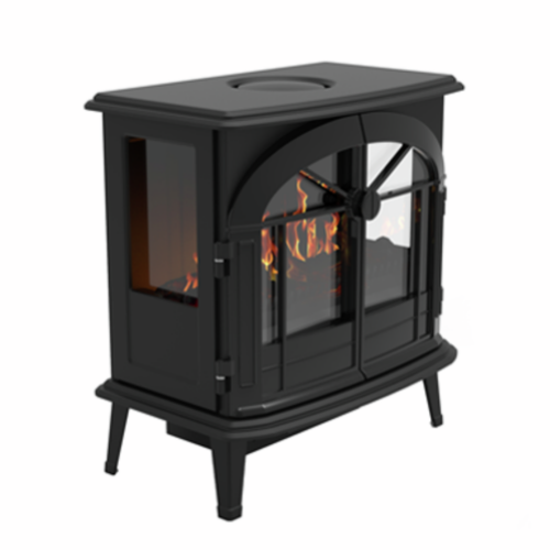 The Dimplex Beckley electric stove creates the perfect fireplace for your home and provides up to 2kW of heat.  LED light effect, remote control, and thermostat at The Stove House Ltd West Sussex