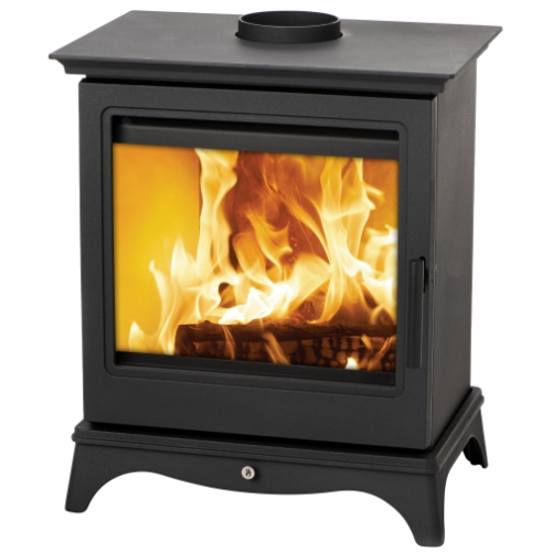 MI-Fire Large Chatsworth 5kW Wood Stove.  ECODesign 2022, Smoke Control Area Exempt, 85.1% Efficient, A+ Energy Rating at The Stove House Ltd. West Sussex.