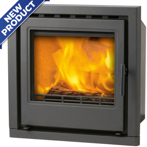 Mi-Fires Coniston Large multi-fuel 8kW inset stove. ECODesign 2022 and Smoke Control Area Exempt at The Stove House Ltd, West Sussex.