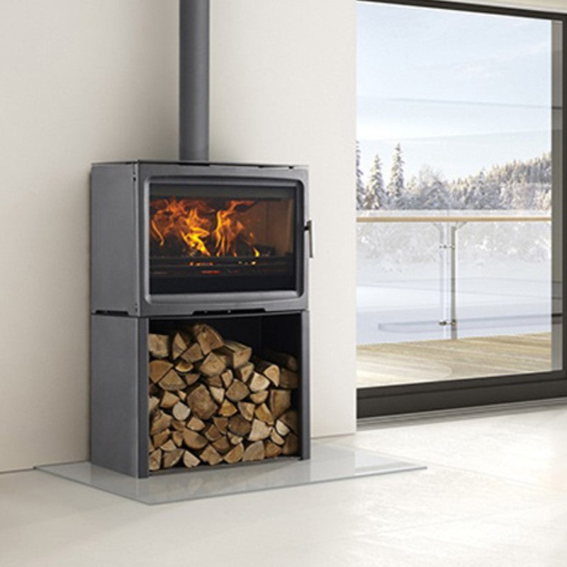 CJ Purevision LPV8 Linea Multi fuel 8kW Stove Charlton and Jenrick fires stoves and woodburners from your local stockist The Stove House in Midhurst Nr Chichester Haslemere West Dean Petworth Pulborough Arundel Storrington and surrounding areas -The Stove House - 01730810931