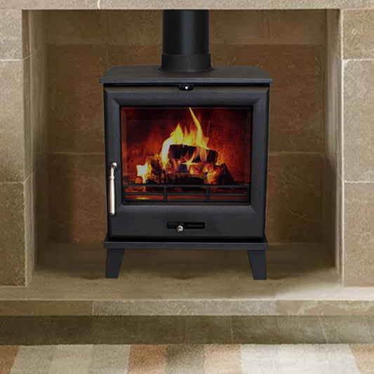 Cedar 5kW Widescreen - The Stove House 01730 810931