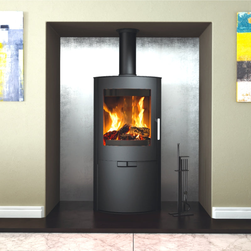 Flair 8 Modern Woodburning Stove - The Stove House Midhurst Nr Chichester West Sussex