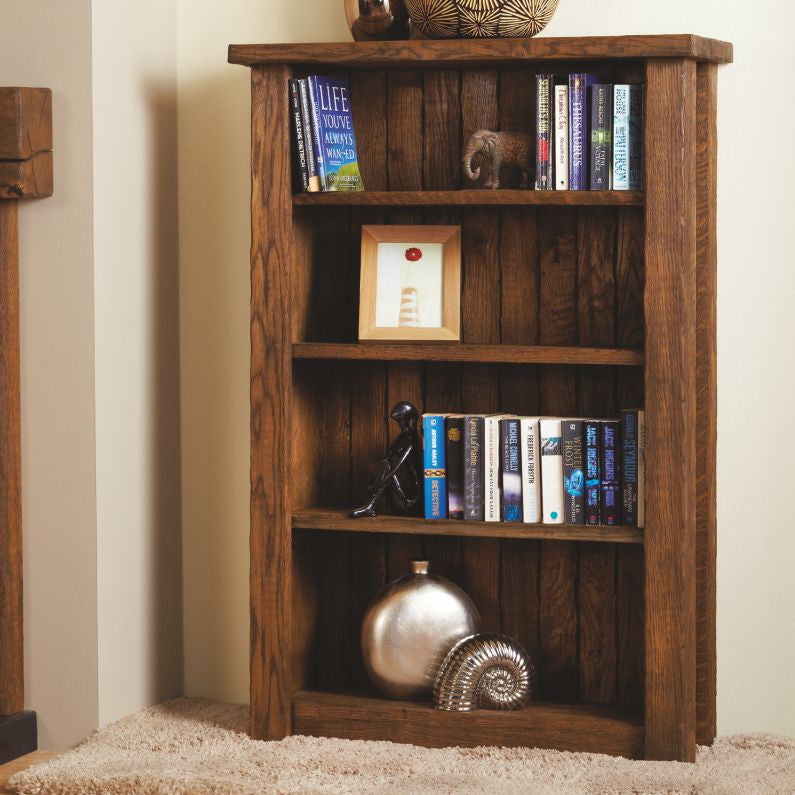 Bespoke Oak Bookcase - The Stove House